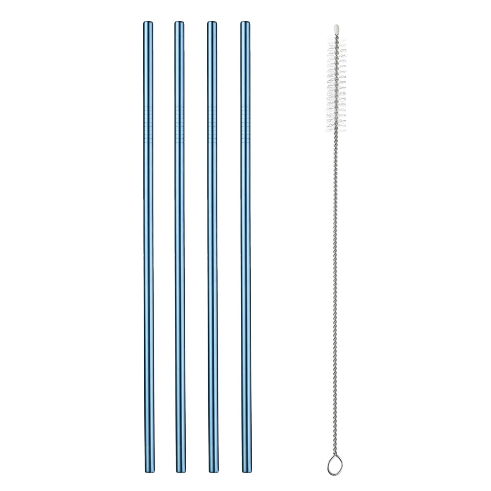 AllTheStraws Eco-Friendly Stainless Steel Drinking Straws