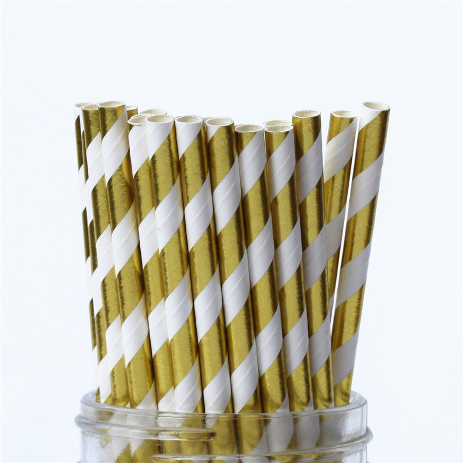 AllTheStraws Eco-Friendly Paper Drinking Straws