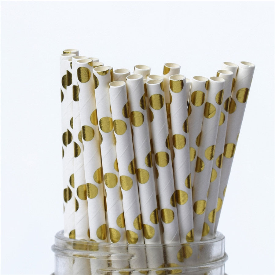 AllTheStraws Eco-Friendly Paper Drinking Straws