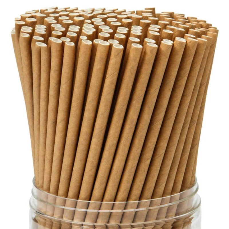 AllTheStraws Eco-Friendly Paper Drinking Straws